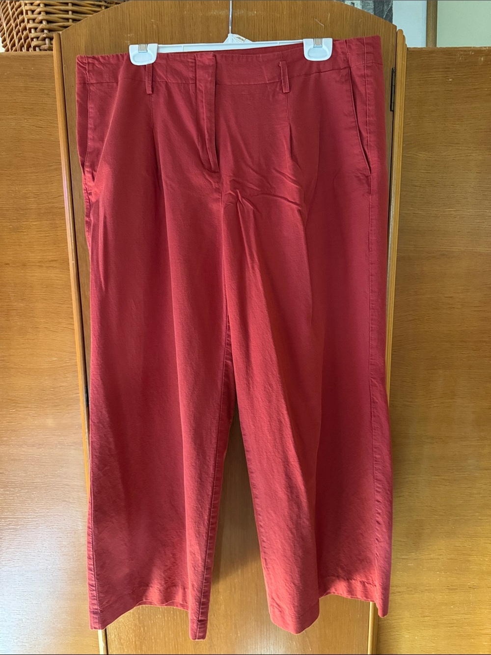 Ann Taylor Factory Coral-Red Pants